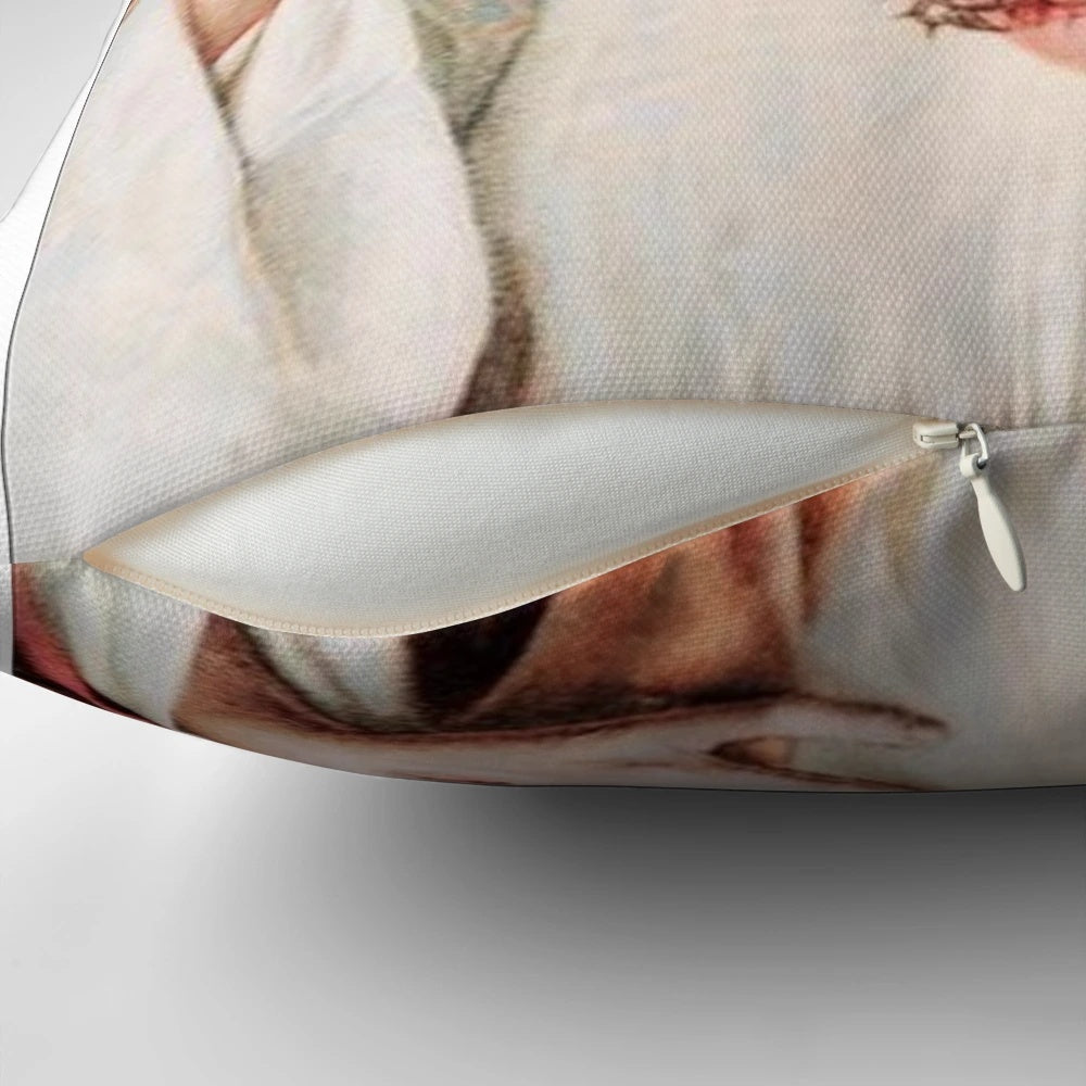 Pillow with Christian rap/hip hop design featuring marseille rapper