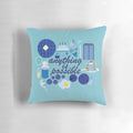 Pillow with inspirational Percy Jackson quote "Anything is Possible