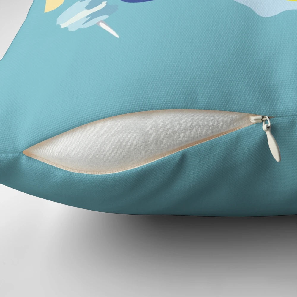 Pillow with inspirational Percy Jackson quote "Anything is Possible