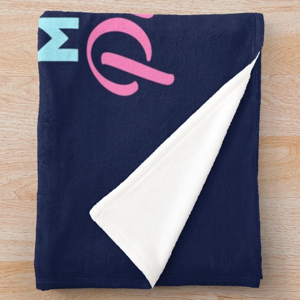 Pharmacist plush blanket with the message "God Found Some of the Strongest Women and Made Them Pharmacists