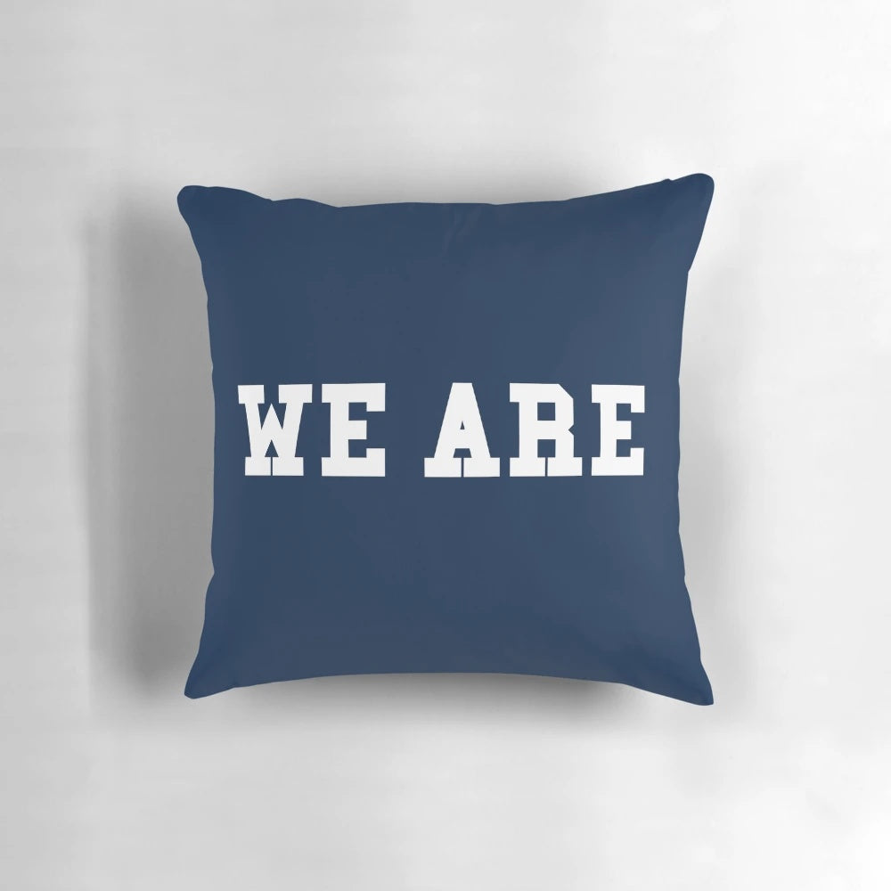 Inspirational pillow featuring motivational quotes perfect for Pennsylvania college and Penn State football fans