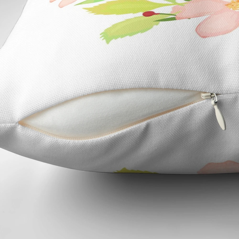 Soft, comfortable pillow featuring the inspiring Bible verse "He will cover you with his feathers" from Psalm 91:4.