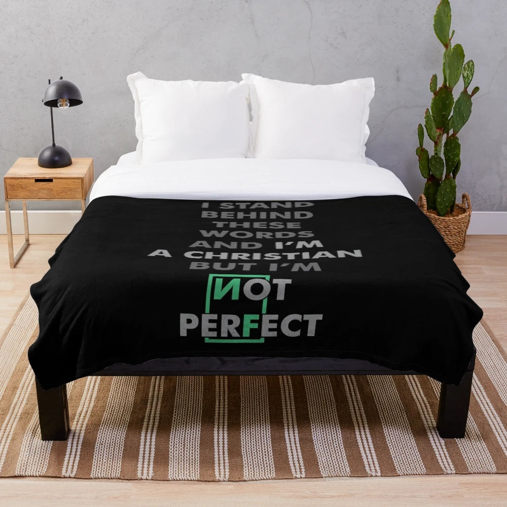 NF All I Have Lyrics Plush Blanket for Rap and Hip Hop Music Fans