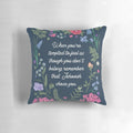 Jehovah's Witness Pillow with Inspirational Bible Quote