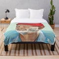 Inspired Bill Murray Steve Zissou Plush Blanket