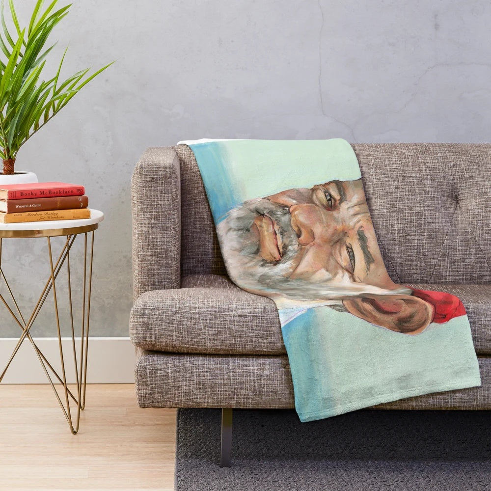 Inspired Bill Murray Steve Zissou Plush Blanket