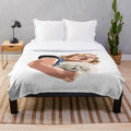 Buffalo Bill inspired plush blanket from the Silence of the Lambs movie