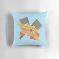 Stylish and inspiring throw pillow featuring the fierce character Rosa Diaz from the hit TV comedy Brooklyn Nine-Nine.