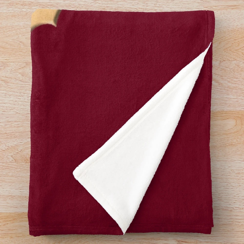 Hollywood Tower Hotel-inspired plush blanket featuring the iconic tower