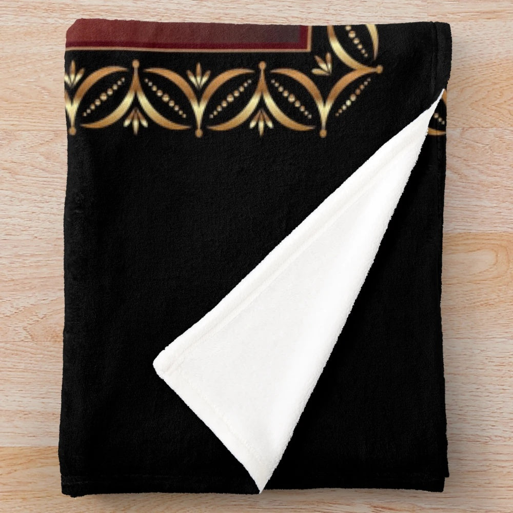 Pusher 2-inspired plush blanket