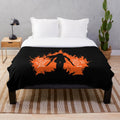 Throne of Glass inspired fantasy plush blanket