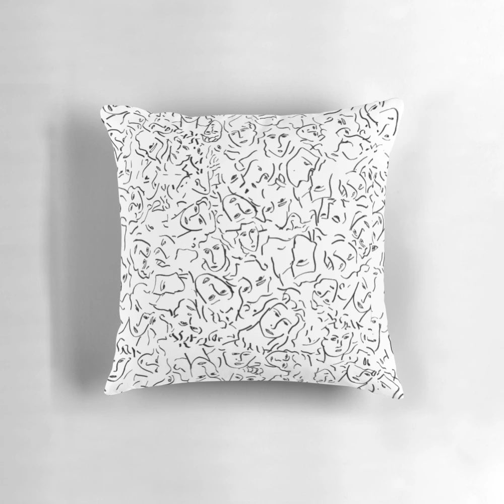 Pillow with Elio's face shirt design from the movie "Call Me By Your Name"