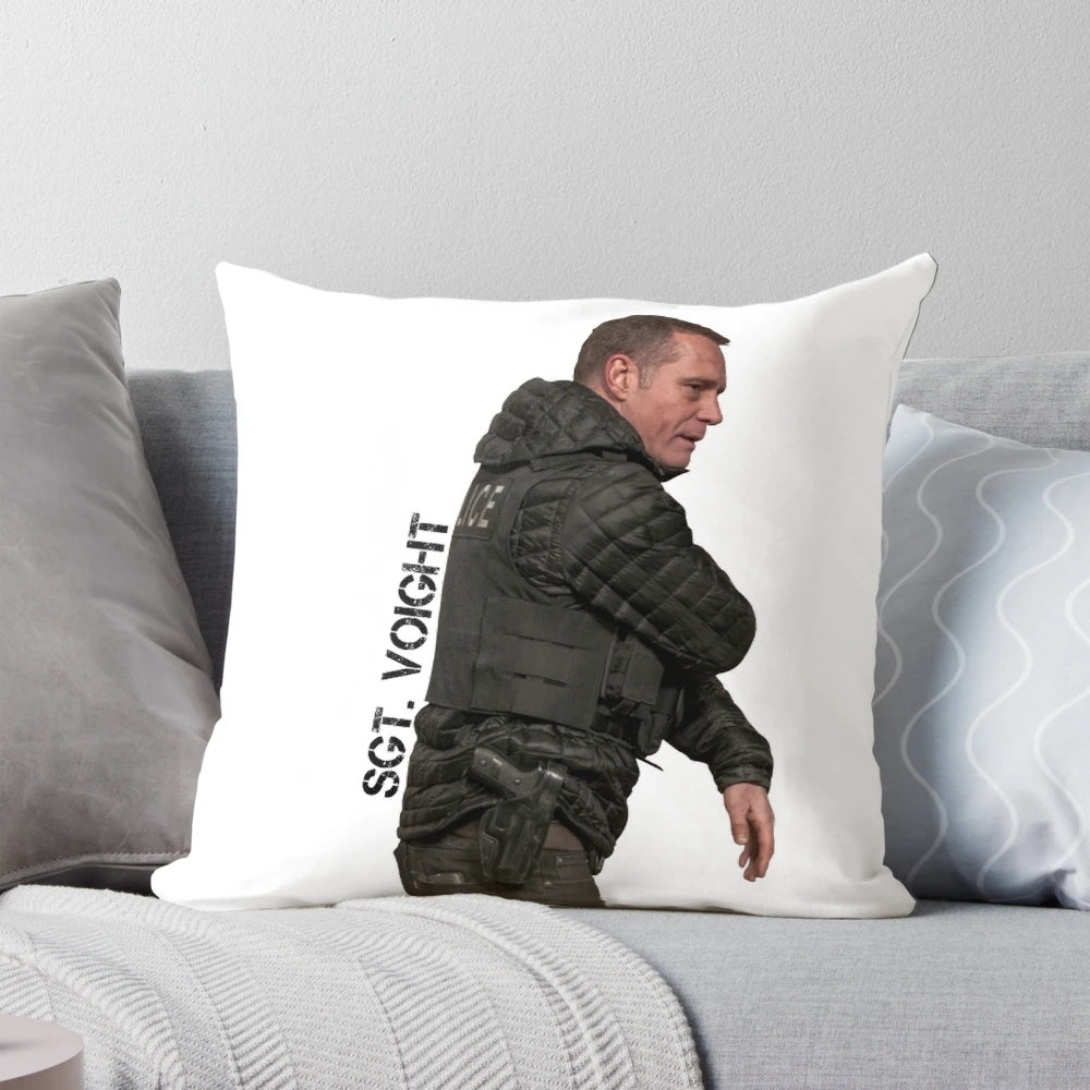 Chicago PD Sergeant Hank Voight Inspired Pillow