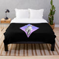 Diamond Slugcat Plush Blanket from the Rainworld video game