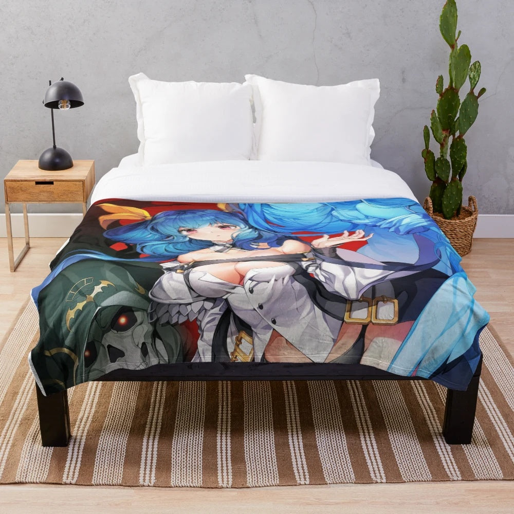 Guilty Gear Dizzy Plush Blanket for Anime Fans
