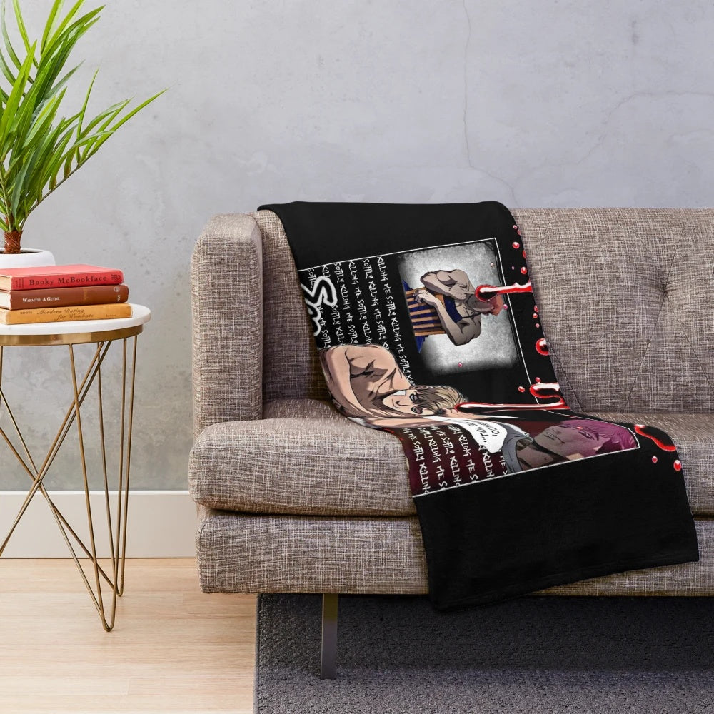 Killing Stalking Oh Sangwoo Inspired Plush Blanket