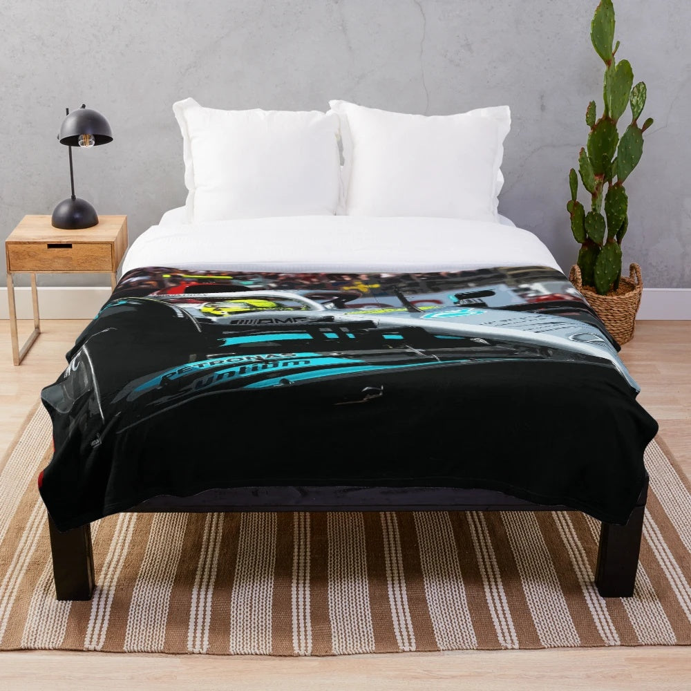 Lewis Hamilton 2022 Plush Blanket