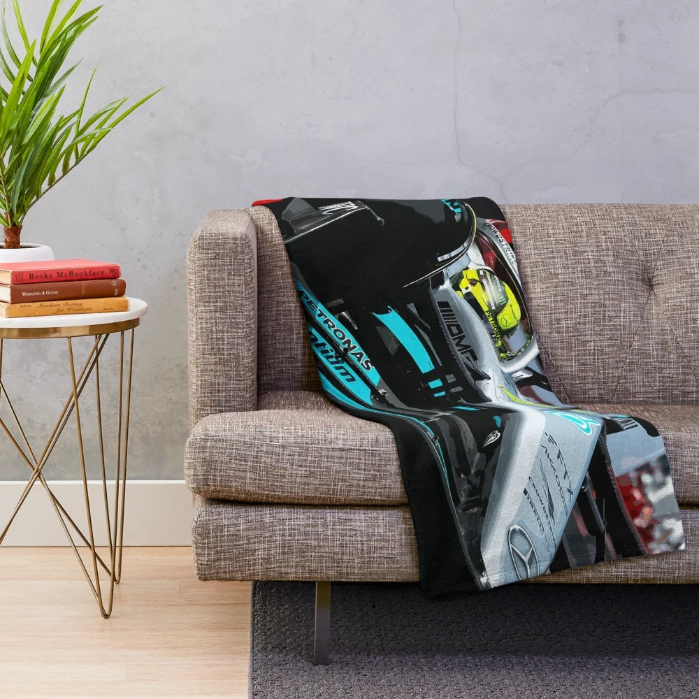Lewis Hamilton 2022 Plush Blanket