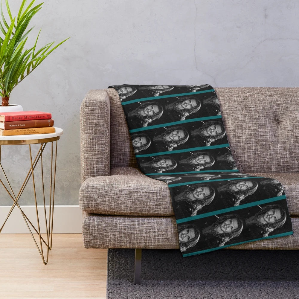 Luke Grimes Themed Plush Blanket