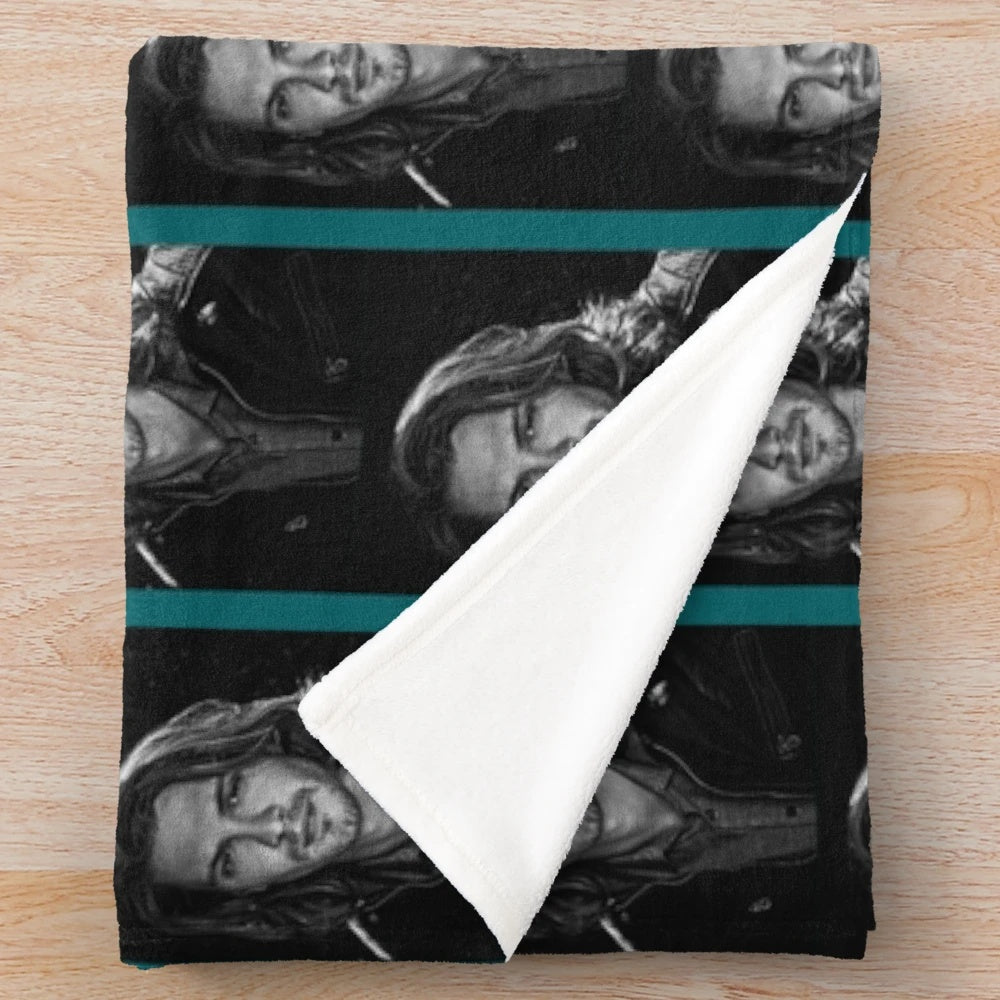 Luke Grimes Themed Plush Blanket