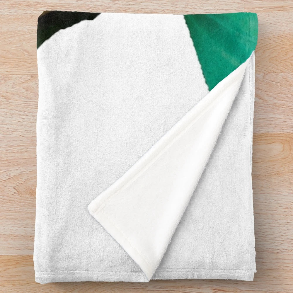 Plush blanket design inspired by Matthew Gray Gubler's character Spencer Reid from Criminal Minds