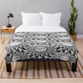 John Lennon tribute mosaic plush blanket featuring Imagine artwork