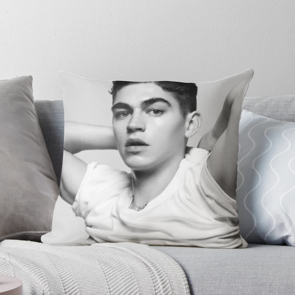 Pillow featuring Hardin Scott and Tessa Young characters from the After movie series