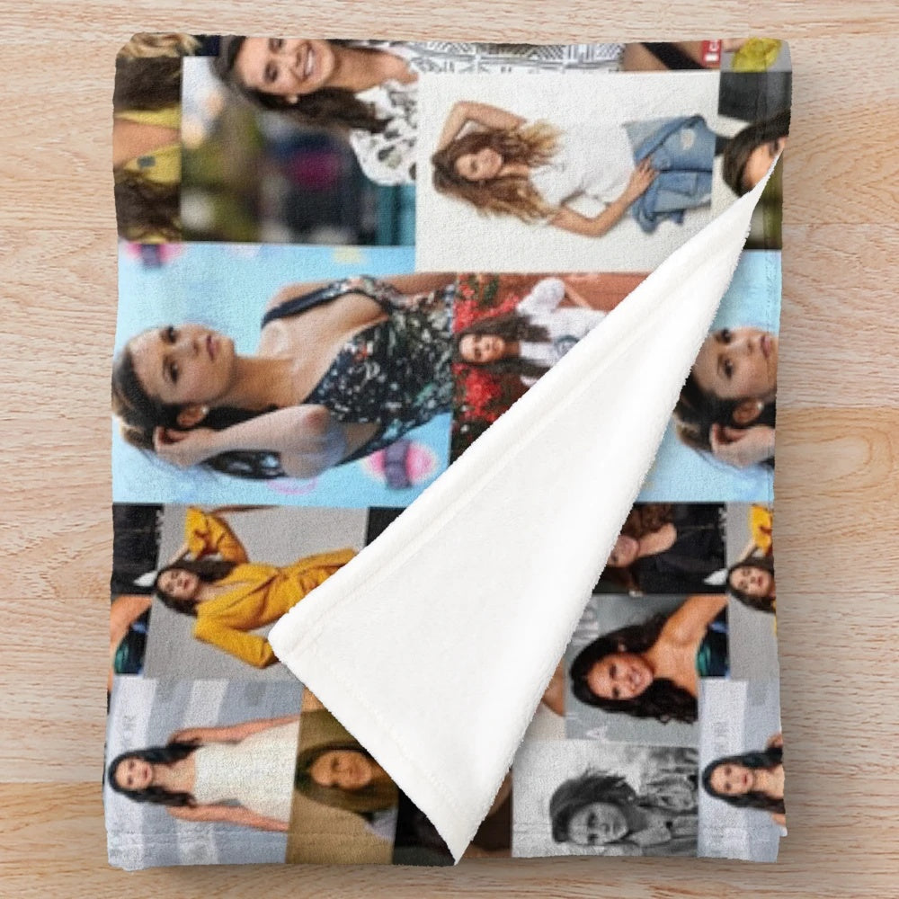 Plush blanket featuring a stylish design inspired by the hit TV shows The Vampire Diaries and The Originals