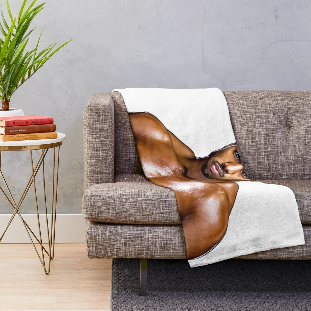 Michael B. Jordan Killmonger Inspired Plush Blanket
