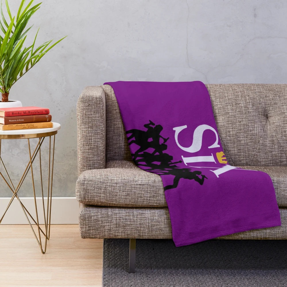 Six the Musical Playbill Inspired Plush Blanket