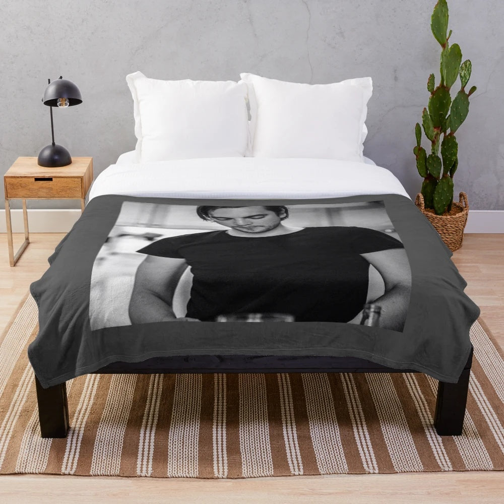The 100 Inspired Plush Blanket Featuring Richard Harmon