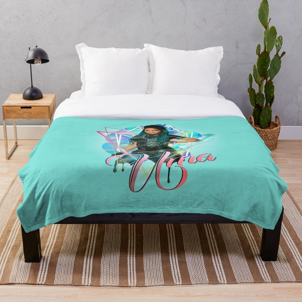 Inspired Uma from Descendants 3 Plush Blanket