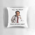 Pillow featuring Dr. Nowzaradan, the weight loss inspiration from the TLC reality show "600 lb Life"