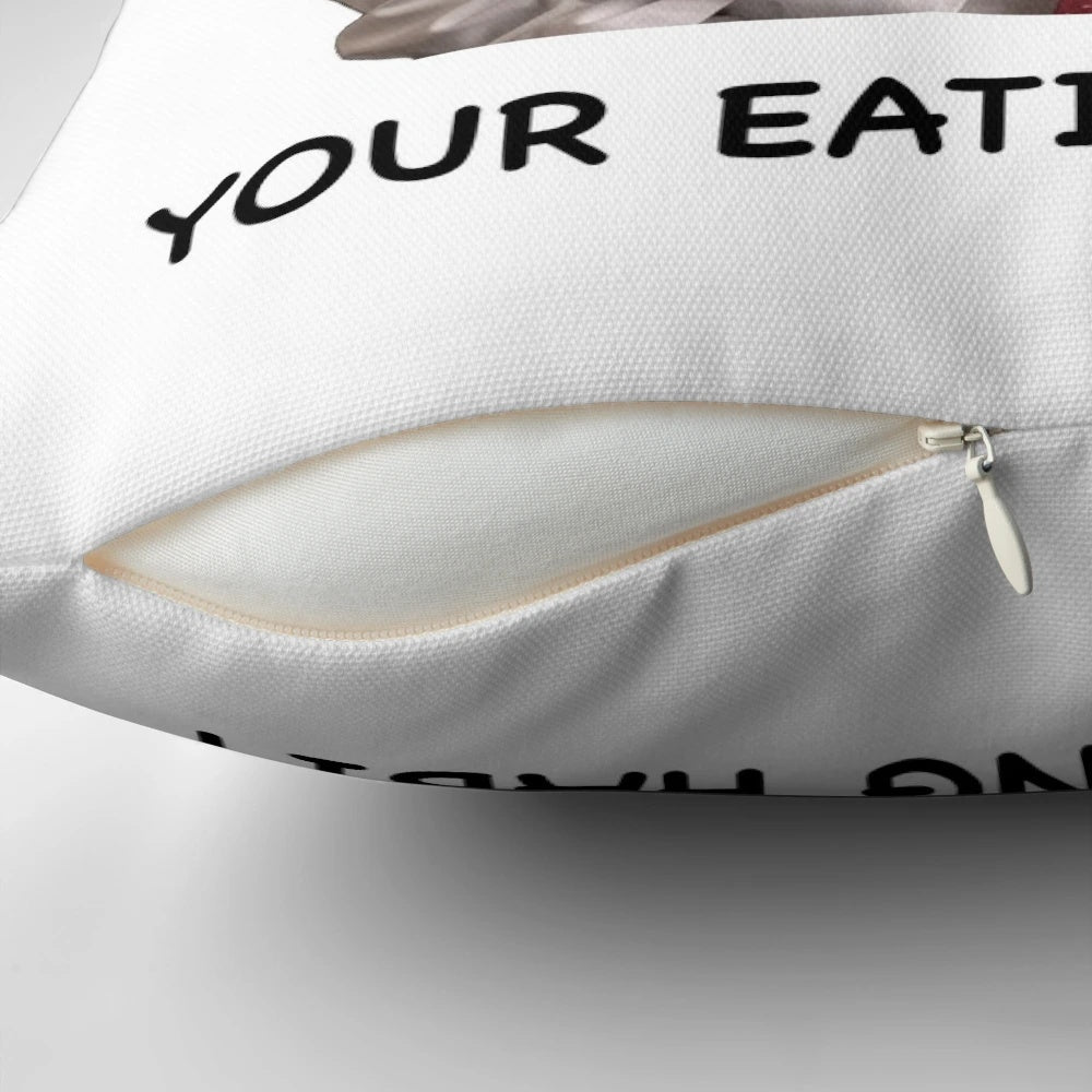 Pillow featuring Dr. Nowzaradan, the weight loss inspiration from the TLC reality show "600 lb Life"