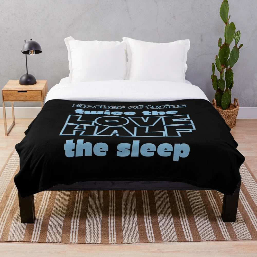 Plush blanket with quote "Best Mom in the History of Ever" - perfect mothers day gift