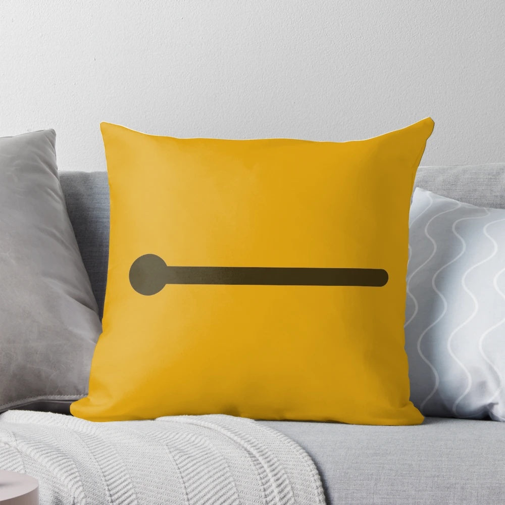 First Puzzle Witness Horizontal Pillow with smart and engaging witness design