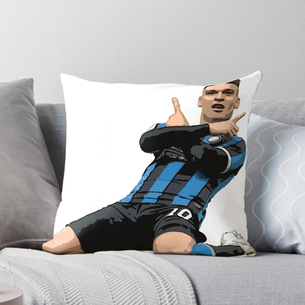 Lautaro Martinez, Inter Football Player, Official Pillow Merchandise