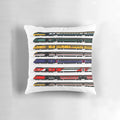 Decorative pillow featuring the iconic Intercity 125 High-Speed Train locomotive