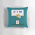 Invader Zim "Make Earth Great Again!" themed throw pillow