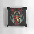 Iron Maiden "Fear of the Dark" themed pillow with band logo