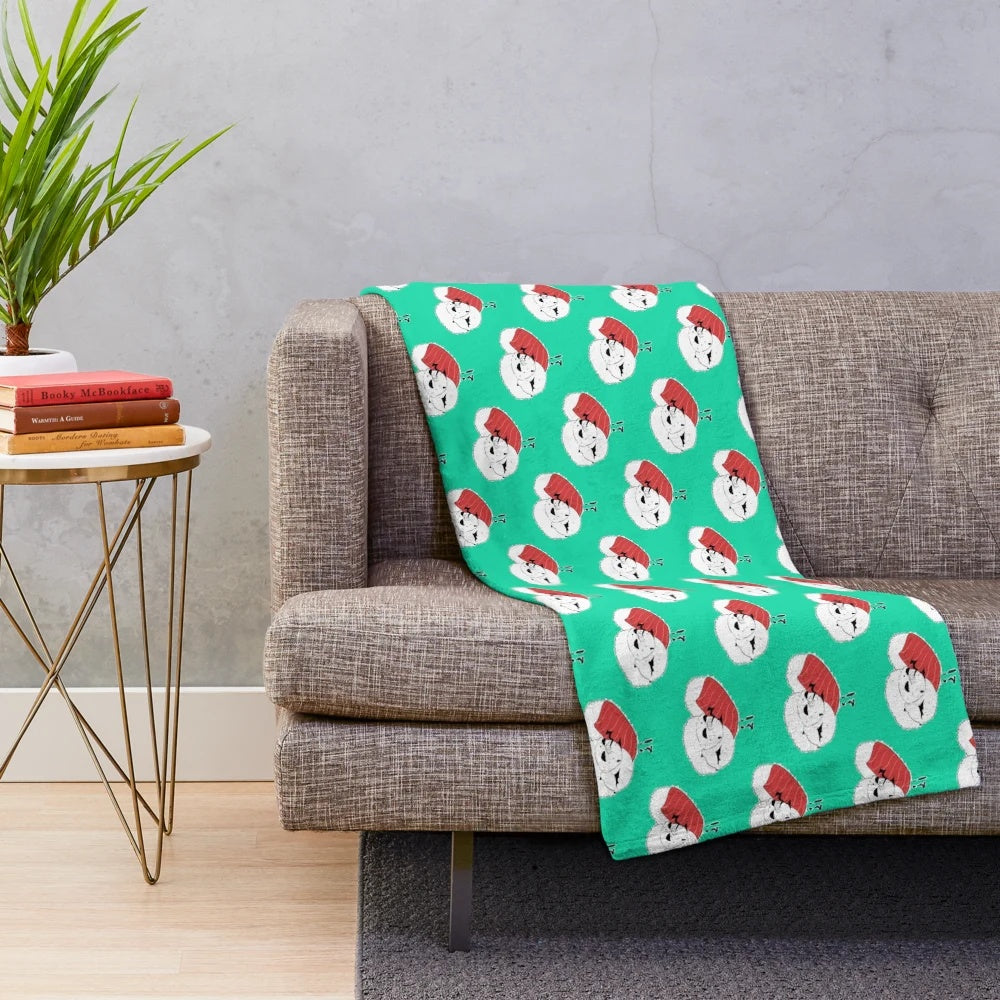 Iruma-kun inspired sushi plush blanket, featuring the characters from the anime "Welcome to Demon School, Iruma-kun