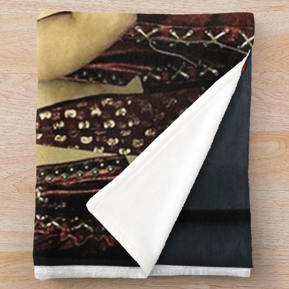 Måneskin Italian Glam Rock Band Plush Blanket