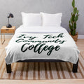 Ivy Tech Community College inspired plush blanket with Bearcat moniker
