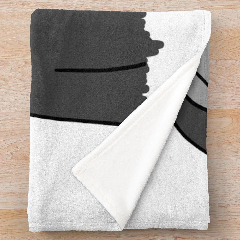 Soft, cozy plush blanket featuring the J-Dog design from Hollywood Undead