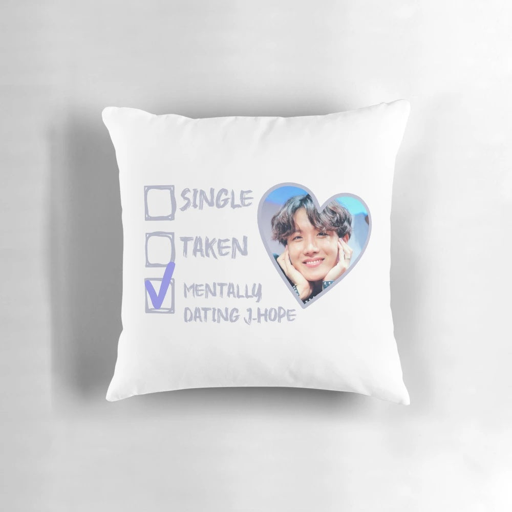J-Hope (BTS) Pillow for Single Taken Mentally Dating Fans