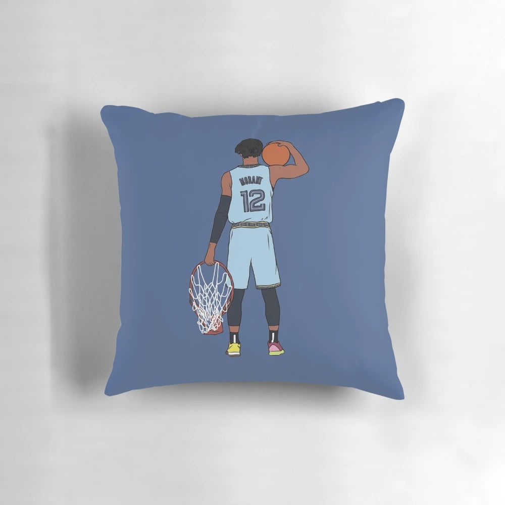 Ja Morant Rim Pillow - Featuring the Memphis Grizzlies' Electrifying Rookie