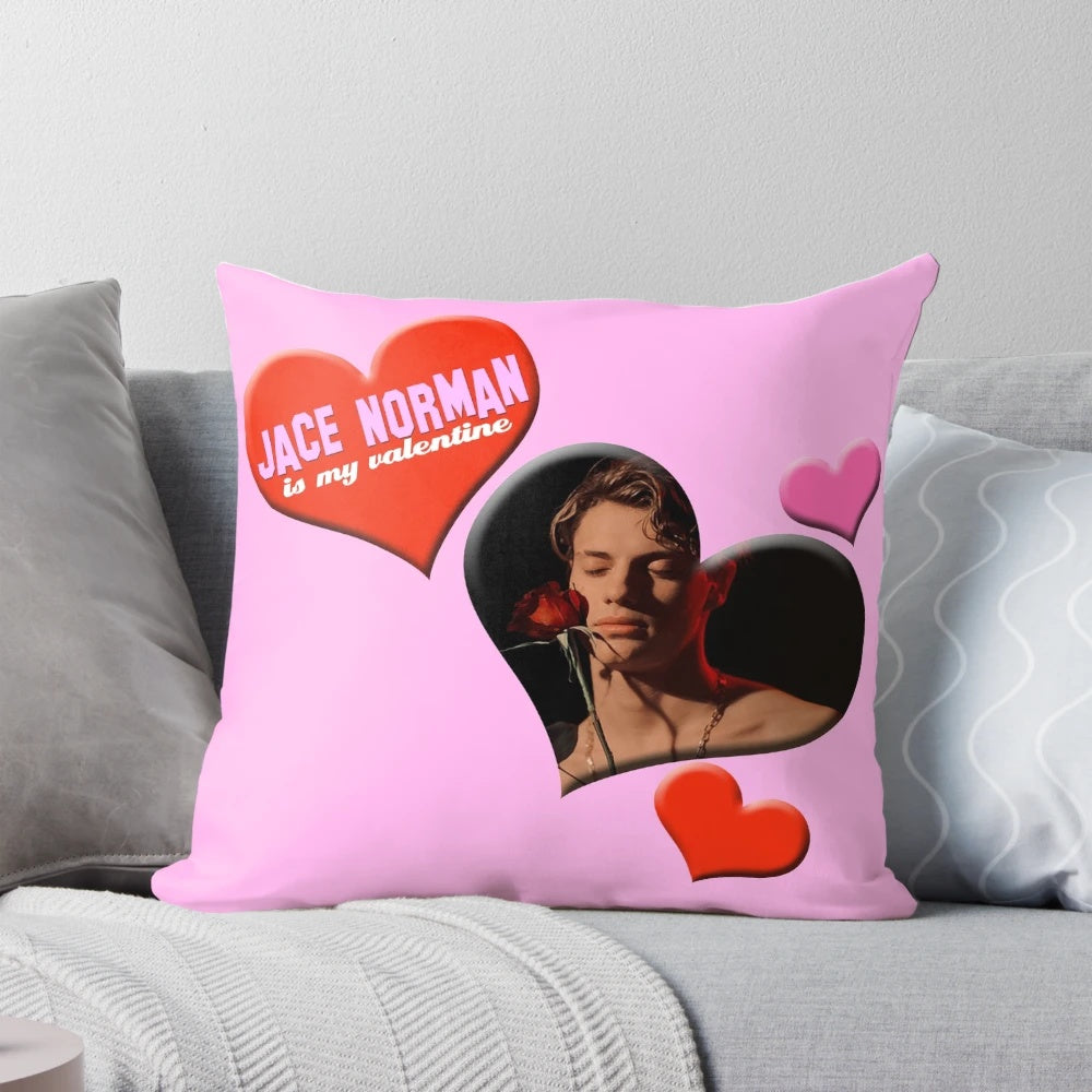 Jace Norman Valentine's Day Pillow featuring the star of Nickelodeon's Henry Danger