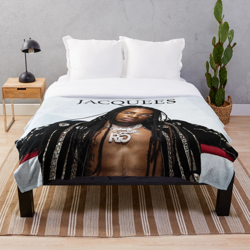 Jacquees King of R&B Plush Blanket