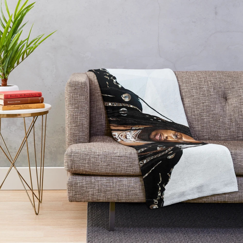 Jacquees King of R&B Plush Blanket