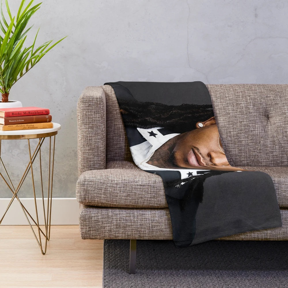 Jacquees R&B Concert Plush Blanket